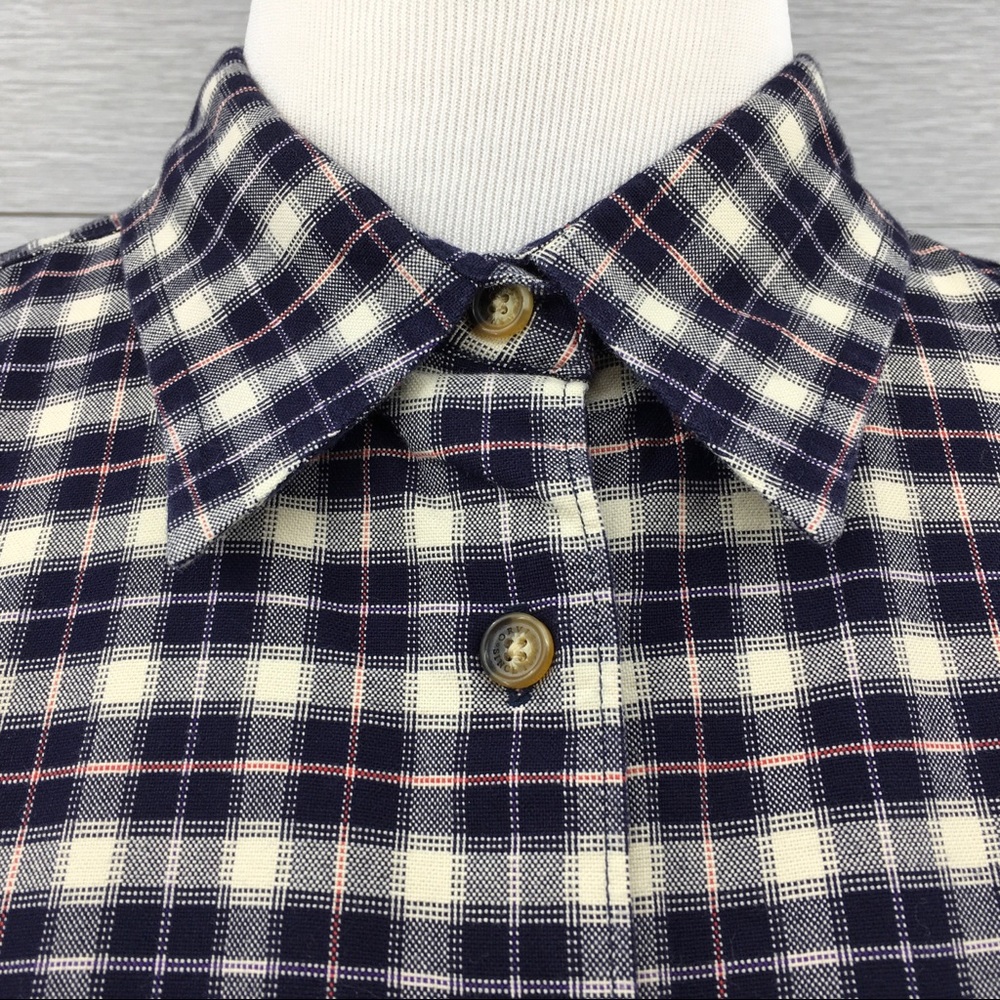 Orvis Women’s Plaid Button Up‎ Shirt Sz Medium